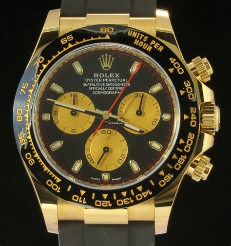 rolex daytona oysterflex black dial with red paul newman dial|rolex daytona gold edition.